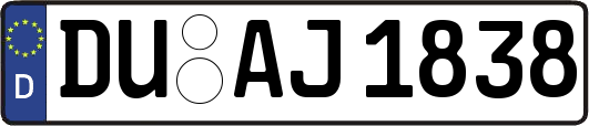 DU-AJ1838