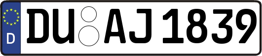 DU-AJ1839