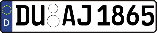 DU-AJ1865