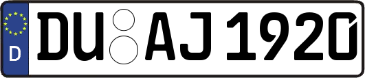 DU-AJ1920