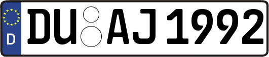 DU-AJ1992