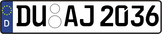 DU-AJ2036
