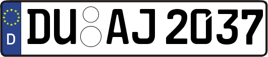 DU-AJ2037