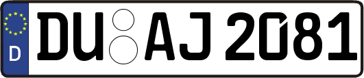 DU-AJ2081
