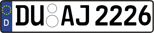 DU-AJ2226