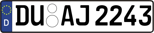 DU-AJ2243