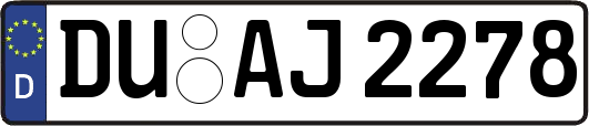 DU-AJ2278