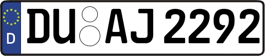 DU-AJ2292