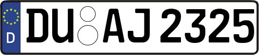DU-AJ2325