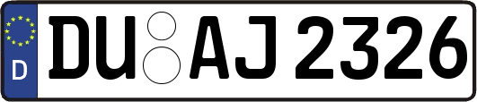 DU-AJ2326