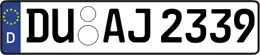 DU-AJ2339