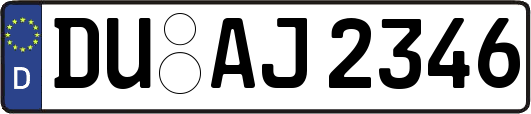 DU-AJ2346