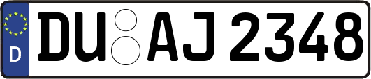 DU-AJ2348