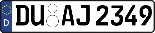 DU-AJ2349