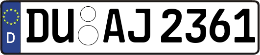 DU-AJ2361