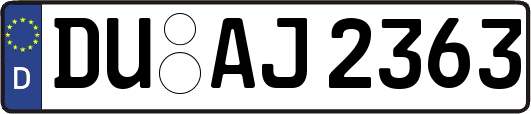 DU-AJ2363