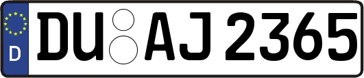 DU-AJ2365