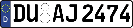 DU-AJ2474