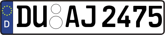 DU-AJ2475
