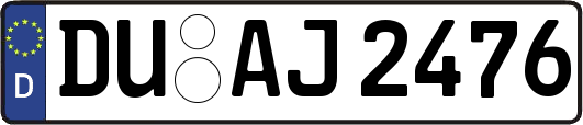 DU-AJ2476