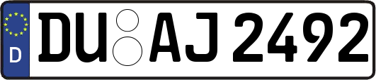 DU-AJ2492