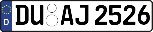 DU-AJ2526