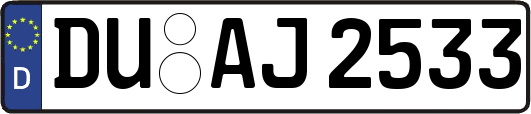 DU-AJ2533