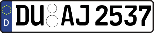 DU-AJ2537