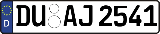 DU-AJ2541
