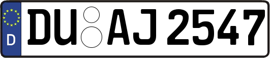DU-AJ2547