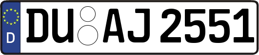 DU-AJ2551