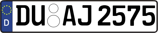 DU-AJ2575