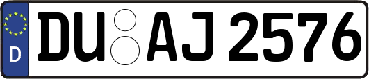 DU-AJ2576
