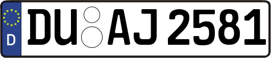 DU-AJ2581