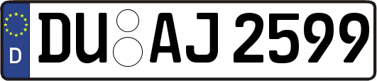 DU-AJ2599