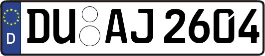 DU-AJ2604