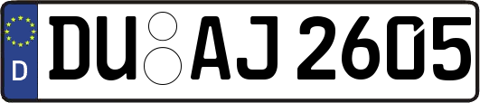DU-AJ2605