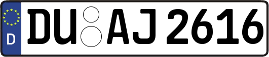 DU-AJ2616