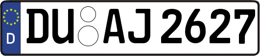 DU-AJ2627