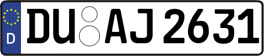 DU-AJ2631