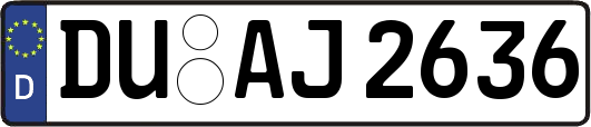 DU-AJ2636