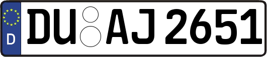 DU-AJ2651