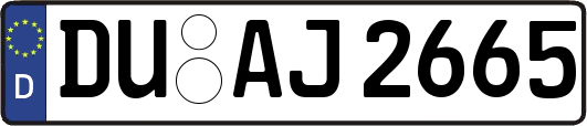 DU-AJ2665