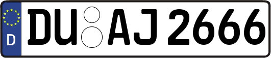 DU-AJ2666