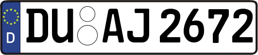 DU-AJ2672