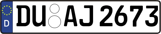 DU-AJ2673