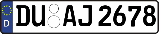 DU-AJ2678