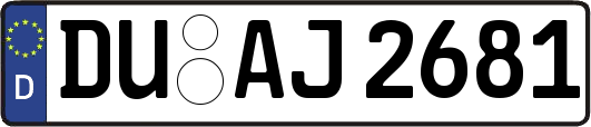 DU-AJ2681
