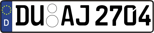 DU-AJ2704