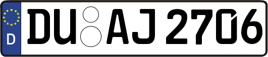 DU-AJ2706